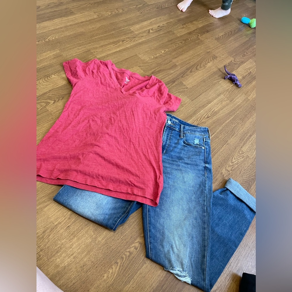 Red Mossimo Tee